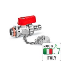 Кран зливний кульовий хромований Bonomi 1/2”, 77591104