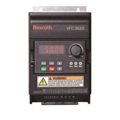 Преобразователь частоты Bosch Rexroth VFC3610 0.4 кВт, 2.4 А, 1 фаза (R912005373)