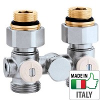 Кран радиаторный H-образный со сливом Caleffi 1/2`x3/4” НН регулирующие вентили Кран радиаторный H-образный со сливом Caleffi 1/2`x3/4” НН регулирующие вентили