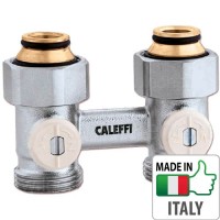 Кран радіаторний H-подібний Caleffi 3/4`x3/4” НН регулюючі вентилі