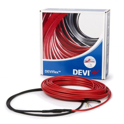 DEVIflex 10T (140F1219) 100 Вт, 10 м. нагревательный кабель двухжильный