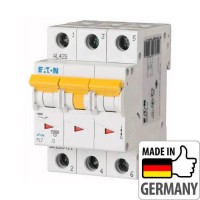 ⚡Автоматический выключатель Eaton PL7-B25/3, 25А, 3P, B, 10кА (263391)