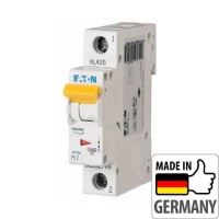 ⚡Автоматический выключатель Eaton PL7-D40/1, 40А, 1P, D, 10кА (262720)