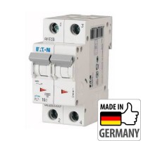 ⚡Автоматический выключатель Eaton PL7-B16/2, 16А, 2P, B, 10кА (262765)