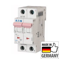 ⚡Автоматический выключатель Eaton PL7-D2/2, 2А, 2P, D, 10кА (263366)