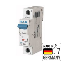 Автоматичний вимикач Eaton PL7-C20/1, 20А, 1P, C, 10кА (262705)
