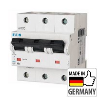 ⚡Автоматический выключатель Eaton PLHT-D40/3, 40А, 3P, D, 25кА (248045)