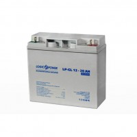 ⚡Акумулятор гелевий LogicPower LPM-GL 12 - 20 AH (5214) ⚡Акумулятор гелевий LogicPower LPM-GL 12 - 20 AH (5214)