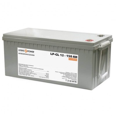 Аккумулятор гелевый LogicPower LPM-GL 12-150 AH (4155)