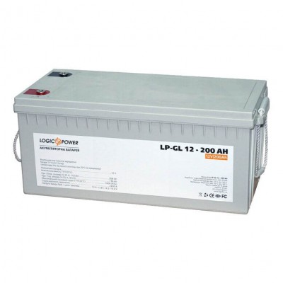Аккумулятор гелевый LogicPower LPM-GL 12-200 AH (4156)