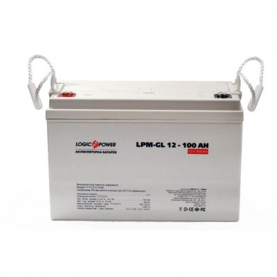 Аккумулятор гелевый LogicPower LPM-GL 12-100 AH (3871)