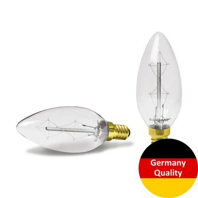 Декоративна лампа "свічка" Eurolamp ArtDeco 40W E14 2700K (dimmable)