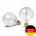 Декоративная лампа "шар" Eurolamp ArtDeco G95 60W E27 2700K dimmable