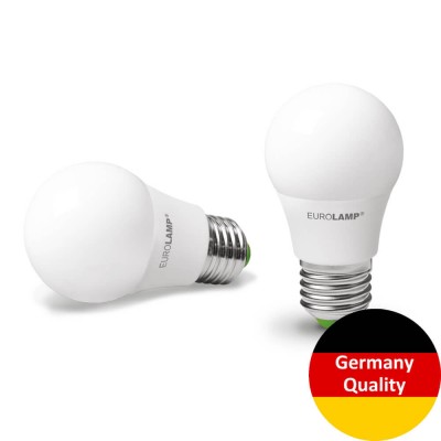 Светодиодная LED лампа Eurolamp ЕКО серия "D" А50 7W E27 4000K