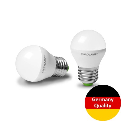 Светодиодная LED лампа Eurolamp ЕКО серия "D" G45 5W E27 3000K