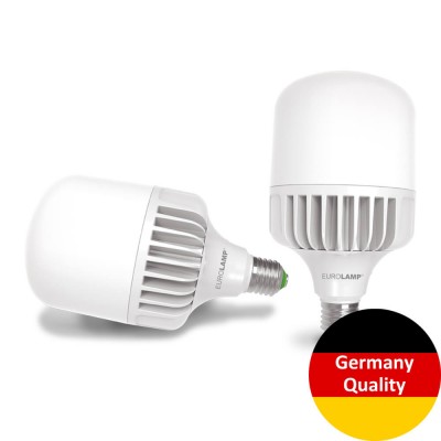 Светодиодная LED лампа Eurolamp сверхмощная 40W E27 6500K