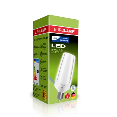 Світлодіодна LED лампа Eurolamp потужна "ROCKET" 65W E40 6500K (16)
