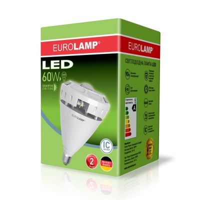 Светодиодная LED лампа Eurolamp сверхмощная "око" 60W E40 6500K