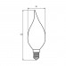 Декоративна лампа "свічка на вітрі" Eurolamp ArtDeco 40W E14 2700K (dimmable)