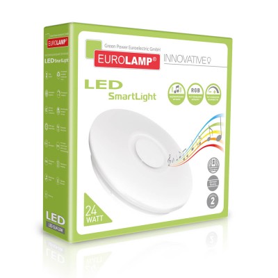 Потолочный LED светильник Eurolamp "Смарт Лайт" 24W RGB (6)