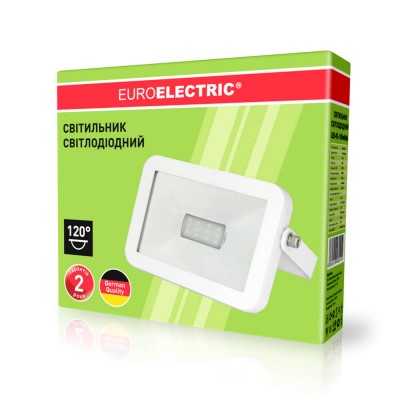 Вуличний LED-прожектор Euroelectric COB SMD 50Вт, 6500K (білий)