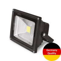 LED-прожектор Euroelectric COB 20Вт, 6500K (черный) LED-прожектор Euroelectric COB 20Вт, 6500K (черный)