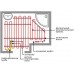 Електрична тепла підлога — нагрівальний кабель Fenix ADSV 101100, 1100 Вт, 114.5 м