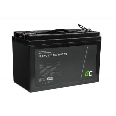 Акумулятор Green Cell LiFePO4 Battery 12V 12.8V 125Ah CAV13