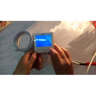 Программируемый терморегулятор для теплого пола HOF pro