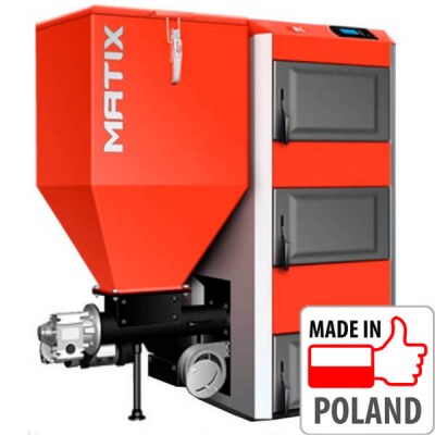 Автоматичний пелетний котел Kolton Matix-40, 38 кВт