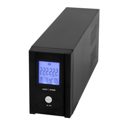 Источник бесперебойного питания (ИБП) LogicPower LPM-UL650VA (390W) USB LCD (1454)