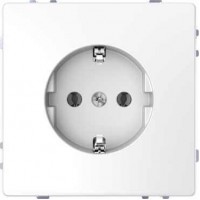 Розетка з/к без шторок Merten D-Life Білий лотос (MTN2301-6035)