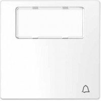 MTN3325-6035 Клавиша одинарная для LED звонок Merten D-Life "Белый Лотос"