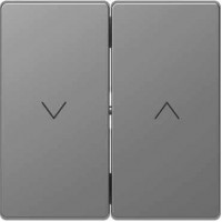 MTN3855-6036 Клавиша для жалюзи Merten D-Life "Нержавеющая Сталь"