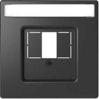 Лицевая панель для TAE/Audio Merten D-Life антрацит (MTN4250-6034)