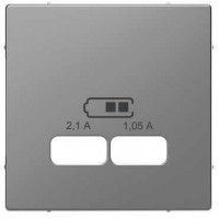 MTN4367-6036 Накладка для USB-розетки Merten D-Life "Нержавеющая Сталь" MTN4367-6036 Накладка для USB-розетки Merten D-Life "Нержавеющая Сталь"