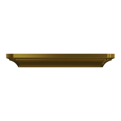 Рамка одинарная D-Antique Merten Schneider Electric золото 24к (MTN4010-4741)