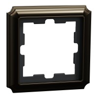 ⚡Рамка одинарная D-Antique Merten Schneider Electric мокко (MTN4010-4752)