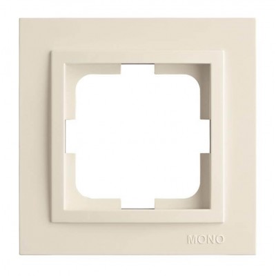 Рамка одинарна серії Despina (Mono Electric) Біла