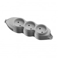 Колодка до подовжувача 3 гнізда без заземлення серії Orion (Mono Electric)