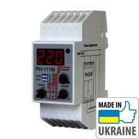 Однофазне реле напруги Новатек-Електро РН-111М