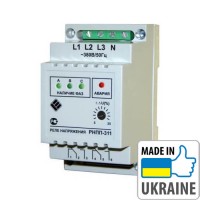 Трехфазное реле напряжения, перекоса и последовательности фаз Новатек-Электро РНПП-311