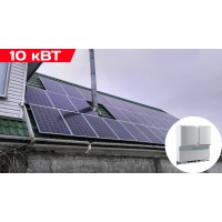 Сетевая солнечная электростанция 10 кВт Сетевая солнечная электростанция 10 кВт