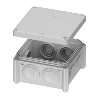 ⚡IB005 – распределительный бокс 85x85x40 открытого монтажа (PLK6505650)