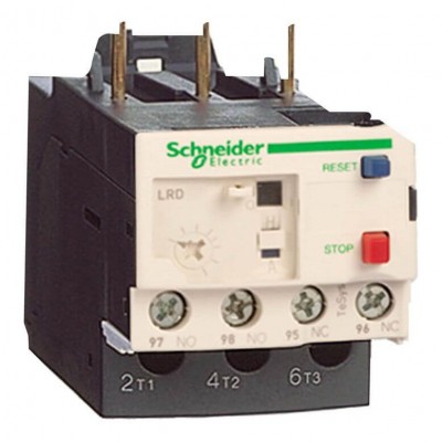 Трехполюсное тепловое реле перегрузки Schneider Electric Tesys D 5,5-8А LRD12 