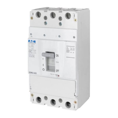 Автоматичний вимикач з термомагнітним розчеплювачем Eaton BZM3, 400А, 3 полюса, 25 кА (158271)