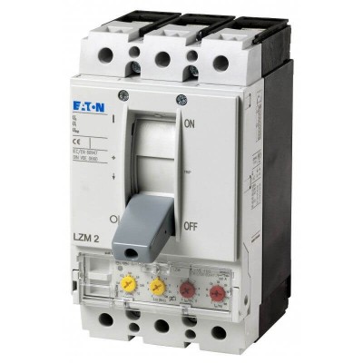 Автоматичний вимикач з термомагнітним розчеплювачем Eaton LZM, 200А, 3Р, 36 кА (111939)