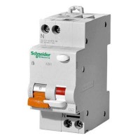 ⚡Дифференциальный автомат Schneider Electric АД63 Домовой, 40 А, 30 мА, 1+N, C (11475)
