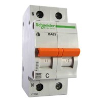 ⚡Автоматический выключатель Schneider Electric ВА63 Домовой, 32А, 1 полюс + нейтраль, 11216