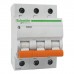 Автоматичний вимикач 16 ампер, 3-полюсний, Schneider Electric ВА63 Домовий, 11223